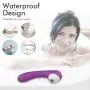 Clitoral Sucking Vibrator, Waterproof G Spot Clit Dildo Vibrators Rechargeable Clitoral Massager, Rechargeable Clitoris Stimulation with 10 Suction & 9 Vibration Adult Sex Toys for Women and Couple