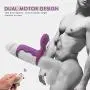 Easy to Clean Massage Tools Waterproof Rechargeable Male Ring Massage with Remote Control Adult Toys Play Stimulators Things for Men, Women and Couples
