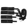 Barlingrock 2019 New Soft Under Bed Hand Cuff System Restraint Fetish Bondage BDSM Strap Kit Sex Toy Game