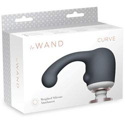 LE WAND - Pleasure Enhancing Curved Silicone, Latex-Free Attachment for The 10 Speed Wand Massager