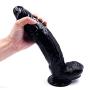 InvincibleFun Bedding 12 Inch Female Extra Huge Powerful Massager Lifelike Personal Interactive Massage Wand with Suction Cup Fun Toy Swell
