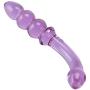 AKStore Crystal Glass Dildo Anal Beads Anal Plug Butt Plug Masturbation Personal Massager G-spot Stimulation Sex Toy for Male/female/couple/lovers