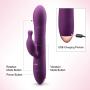 Primium Rabbit Vibrator with Rotating Shaft, Luvkis Sophia Bunny Clitoral G-Spot Stimulator, Waterproof Rotating Beads Realistic Dildo Sex Toy for Women and Couple Play Primium Rabbit Vibrator with Rotating Shaft, Luvkis Sophia Bunny Clitoral G-Spot Stimulator, Waterproof Rotating Beads Realistic Dildo Sex Toy for Women and Couple Play