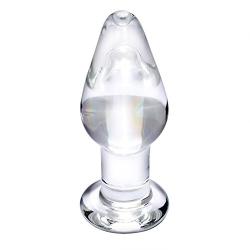 Anal Plug Crystal Glass Transparent Dilido SM Prostate G-spot Pleasure Anal Butt Plug Stimulator Style F