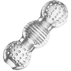 HIPLAYGIRL Clear Male Masturbator Cup - Mens Sex Toy for Penis Stimulation Masturbation and Training, Transparent Cock Stroker, Stage 1