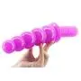 Lfcmf 11.02 Inch Extra Long Big Handsfree Personal Relax Massager PVC Toys with Handsfree Suction Cup Box Package (Color : Purple)
