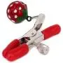 Eastern Delights Elite SM Screw Breast Nipple Clamps Vice, Strawberry Style Bell Eastern Delights Elite SM Screw Breast Nipple Clamps Vice, Strawberry Style Bell