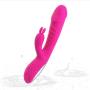 Waterproof Handheld Clitoris Stimulation Rabbit Vîb~rá~törs G-Spōt Rechargeable Multi Speed Vibe for Women and Couples