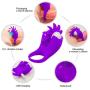 Pennis Rings for Pump Waterproof Rechargeable Vibrating Toy Adult Male Couples Multiple-Modes for Longer Lasting or Stimulator Six Toys for Men Sucking, Tshirt