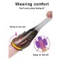 Male Vibrators P-énis Head Exercise Stimulate Climatic Toys for Men Stamina Trainer T-Shirt,5 Vibrators