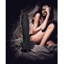Giant Black Dillo Silicone Super Huge Silicone Massager