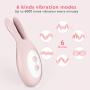 iBall Bullet Egg Vibrator, Dual Vibrating Love Egg Wireless with Remote Control, Silicone G Spot Wand Massager Dildo Cordless with Multiple Play Methods for Women and Couples