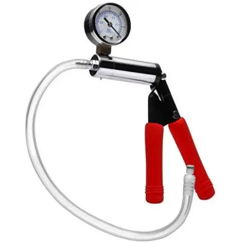 Size Matters Vacuum Pump with Pressure Gauge Size Matters Vacuum Pump with Pressure Gauge