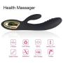 Powerful Portable Dual Motor USB Charge Massager, Electric Personal Handheld Rechargeable Waterproof Back Cordless Multi Speed Body Massage for Relieves Stress