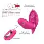 Wushuangyu Wearable Massaging Toys - 10 Kinds Vibrating Speed - Powerful Dual Motor - Wireless Remote Control - Silent Soft Skin-Friendly - Back Neck Shoulder Relaxation - Vibrant Toy