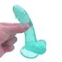 JSCRlove 6 Inch Clear Díldɔ Toys Body Safe Soft PVC Tool with Suction Cup for Hand-Free Play Women Sweater JSCRlove 6 Inch Clear Díldɔ Toys Body Safe Soft PVC Tool with Suction Cup for Hand-Free Play Women Sweater
