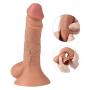 CONtenct 8 Inch Dillo Silicone Vivid Mens anul Plug Six Toys for Mastubation