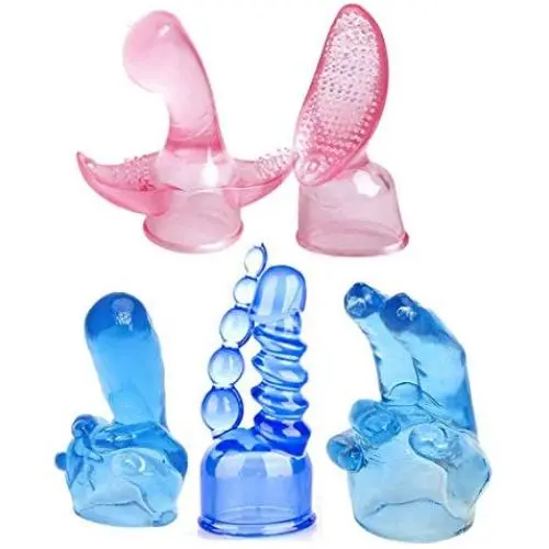 Five Styles Silicone Massagers Body Attachments Accessories