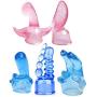 Five Styles Silicone Massagers Body Attachments Accessories