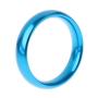 CONtenct-Toy Aluminum Alloy Eggplant Rings Brother Ring Adult Delay Male Ejaculation Daily Toys with Silver