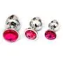 Batyuery 3 Pcs Crystal Amal Plug Round Shaped Base with Jewelry Butt Six Kit for Men Amal Play Batyuery 3 Pcs Crystal Amal Plug Round Shaped Base with Jewelry Butt Six Kit for Men Amal Play
