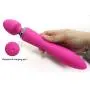 Whisper Quiet and Powerful, The Double Ended Massager boasts 10 Vibration Modes, USB Rechargeable, Waterproof, Wand Therapeutic Massager for Muscle Aches - Sports Recovery (Teal) Whisper Quiet and Powerful, The Double Ended Massager boasts 10 Vibration Modes, USB Rechargeable, Waterproof, Wand Therapeutic Massager for Muscle Aches - Sports Recovery (Teal)