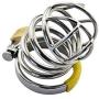 GKWJD-Chástí-ty Belt Cock Lock Ergonomic Design Coň-fińement T-Shirt Stainless Steel Convenient Device - E04 (Size : 52mm)