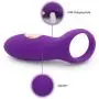 TPTPMAY Silicone Clock Ring Vibranting Pennis Rings Waterproof USB Rechargeable 12-Speed Vibrantor Powerful Clotoris Couple Funny Toy TPTPMAY Silicone Clock Ring Vibranting Pennis Rings Waterproof USB Rechargeable 12-Speed Vibrantor Powerful Clotoris Couple Funny Toy