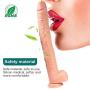 A23 XINKONGG 43cm/16.9in Female Silicone Tool Silicone-Dîldɔ Female Relaxing Massage Simulating The Penis is Lifelike