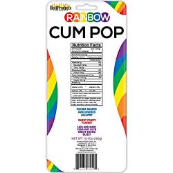 Rainbow Cum Pops Lollipop