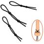 Romi Erection Enhancing Lasso Ring Set Adjustable Penis Tie Sex Toys(3 of Black)