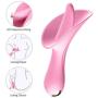 Qbyoop Wireless Waterproof Wand Massager with - Medical Silicone,USB Rechargeable,Powerful but Quiet Sucking Toys