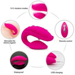 Wearable Vibrant Toy for Women Adùllt Toy for Women Pleasure Game Six Toys for Female U Shape Lifelike S~êx Toys for Women - Bullet