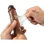 TPR Condom Sleeve Skin Realistic Male Extender Delay Enhance Men Toy