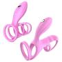 Kenrtuers 2 Models Vibrating Stimulation Sleeve Ring Delay Ej-aculation Hard Er-ection Male Massage for Couples