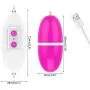12 Frequency Double Eggs Bullet Jumping Toys Waterproof Silent For Women USB Charging