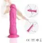 Realistic Dildo, Louviva 9 inch Lifelike Liquid Silicone Big Penis, Women Sex Toys with Strong Suction Cup (Pink)