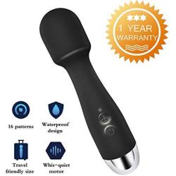 Pheiho Power Personal Wand Massager, Wireless, Multi-Speed Vibrations Strongest Cordless Handheld Therapeutic Vibrating Power, Personal Electric Massage Wand Waterproof