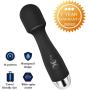 Pheiho Power Personal Wand Massager, Wireless, Multi-Speed Vibrations Strongest Cordless Handheld Therapeutic Vibrating Power, Personal Electric Massage Wand Waterproof