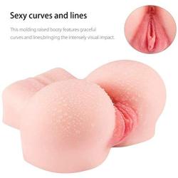 Mens Soft Masturbers Delay Trainer Enlargement Augmentation Tool Pleasure (Color : Skin)