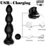 Male Prostate Massager with Testes Stimulation, 9 Speed Vibrating Anal Butt Plug Dual Motors G-spot Vibrator & Anal Stimulator Wireless Remote Anus Sex Toy for Men, Woman & Couples