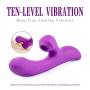 Wand Massager, Wireless, 10x Multi-Speed Vibrations