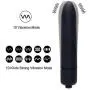 Bullet Vagina Stimulator Vibration Massager，Mini Clitoris Vagina Massager with 10 Patterns Waterproof G Spot Vibrator Adult Sex Toys for Women Couple (Black)