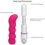 Sexy Slave Bendie Jessica Waterproof Flexible 10 Modes Silicone G Spot Vibrator, Clitoral Stimulator, Vibrant Toy, Pink