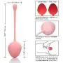 Calexotics Kegel Training Set, Strawberry, 1 Count Calexotics Kegel Training Set, Strawberry, 1 Count