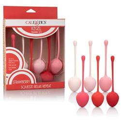 Calexotics Kegel Training Set, Strawberry, 1 Count