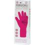 Fukuoku Pink Right Hand Five Finger Vibrating Massage Glove - (fits Small To Medium Hand)