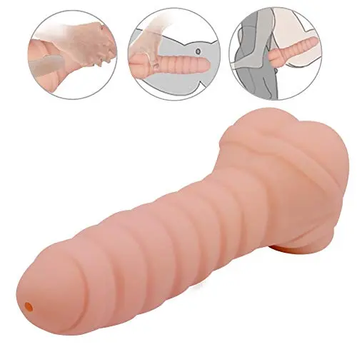 Vibrating Male Masturbators Cup Pocket Pussy Ass Anal Sleeve Doll Masturbation for Men & 2 in 1 Realistic Dildo for Women Adult Sex Toy for Couple 