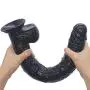 TTQQJJ 17 Inch Lifelike Oversize Personal Body HandsFree with Strong Suction Cup for Female - Black - Eryanghuatan TTQQJJ 17 Inch Lifelike Oversize Personal Body HandsFree with Strong Suction Cup for Female - Black - Eryanghuatan