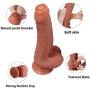 HYLHYL5-F Sǔpěr Sǒft Wàtěrprǒǒf Wànd, Wand Shaking with Flared Suction Cup Smooth Huge Stick for Women Stick with Powerful | L:8.46inch，W：1.57inch